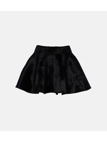 Fustă Alaïa de lână negru