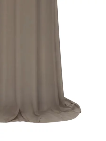 Rochie maxi Rick Owens de mătase fără mâneci gri