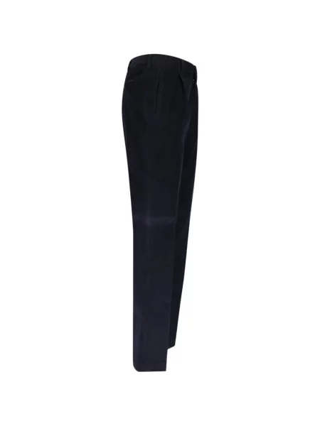 Pantaloni Incotex de catifea cord albastru