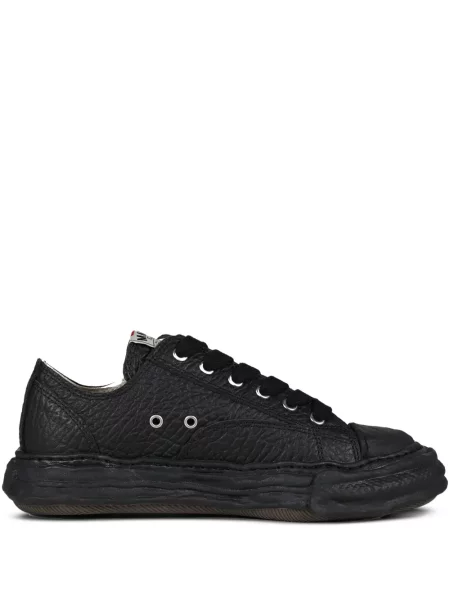 Sneakerși Maison Mihara Yasuhiro cu șireturi din dantelă negru