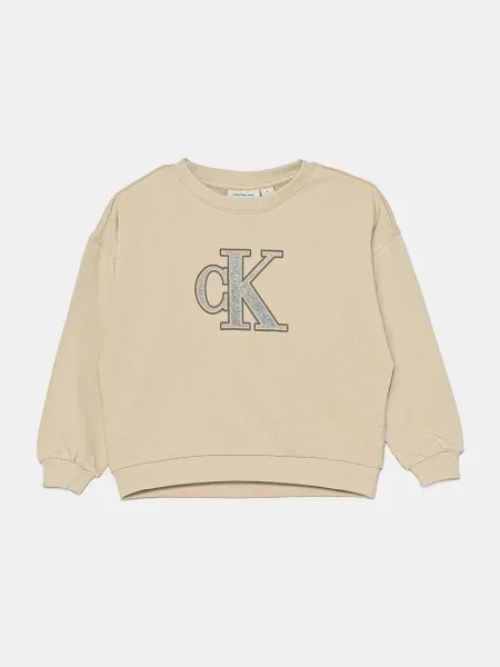 Calvin Klein Jeans Dukserica bež