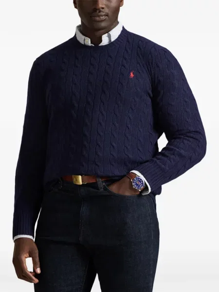 Șosete Polo Ralph Lauren cu broderie în carouri de flanelă verde