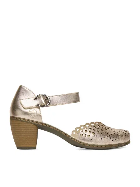 Poltopánky Rieker zlatá