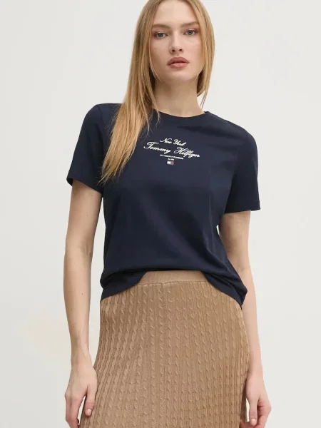 Tommy Hilfiger t-shirt granatowy