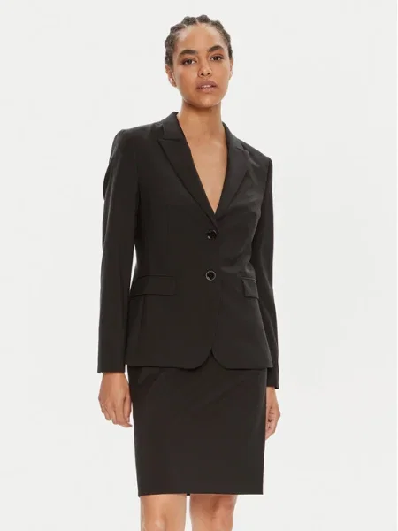 Boss Sacou Juleah Regular Fit negru