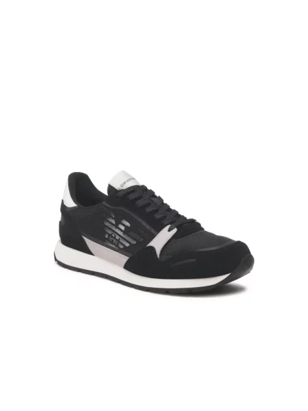 Sneakersy Emporio Armani niebieskie
