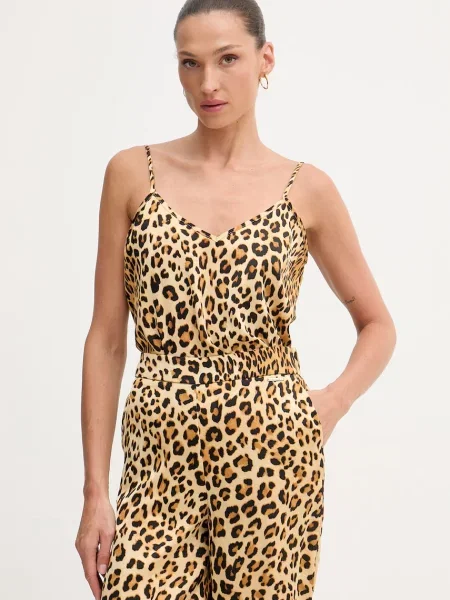 Top Lola Casademunt beżowy