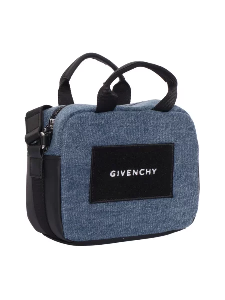 Torebka crossbody Givenchy skórzana szara