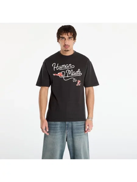 Тениска Human Made черно