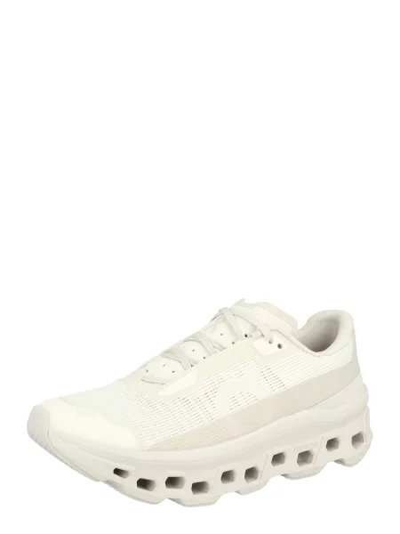On Pantofi sport Cloudmonster Void / natural alb