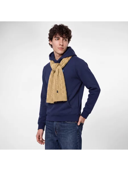 Fular Polo Ralph Lauren de lână maro