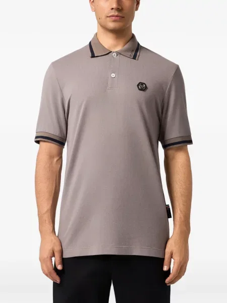 Tricou polo Philipp Plein cu autograf