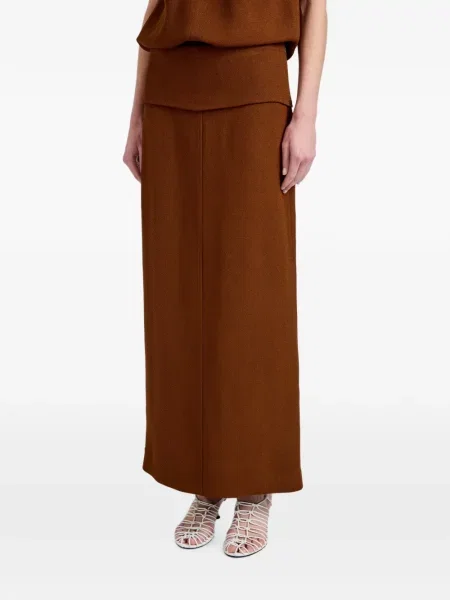 Fustă Proenza Schouler maro