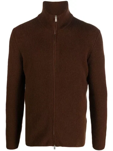 Cardigan Dell'oglio tricotate maro