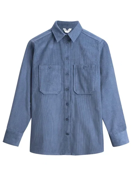 MELA Bluză Jiya azuriu