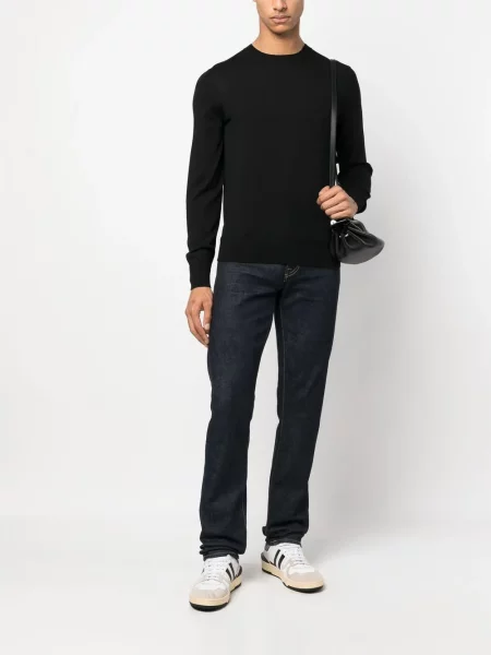 Vilnonis megztinis Tom Ford juoda