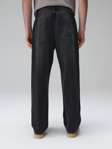 Next Jeans denim negru