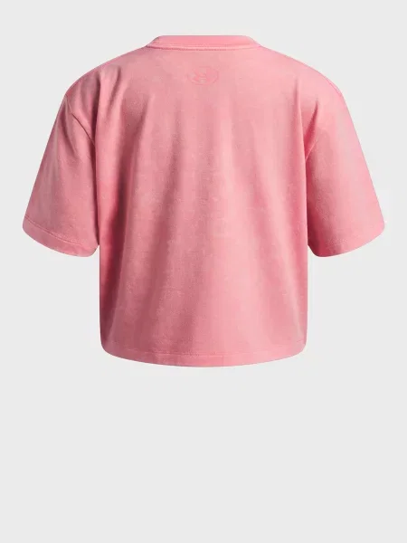 Дитяча футболка Under Armour рожева