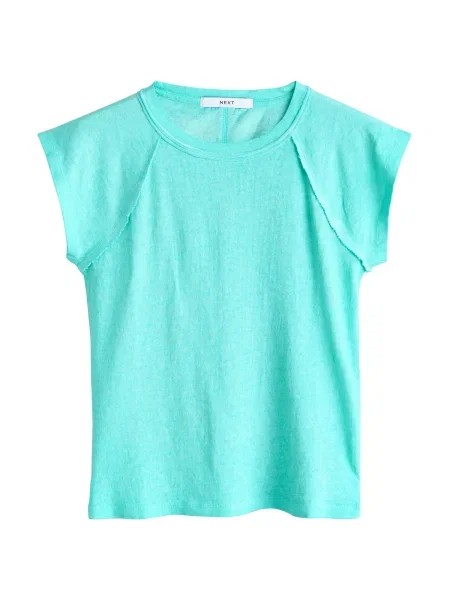 Next Tricou aqua albastru