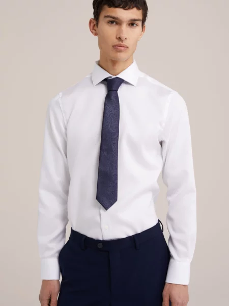 WE Fashion Cămașă alb