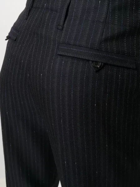 Pantaloni Ferragamo cu dungi albastru