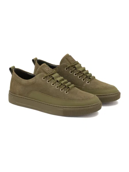 Sneakersy Kazar zamszowe zielone