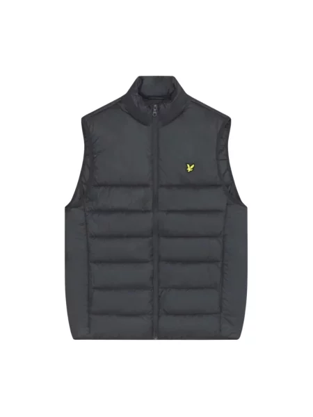 Ocieplana kamizelka Lyle & Scott szara