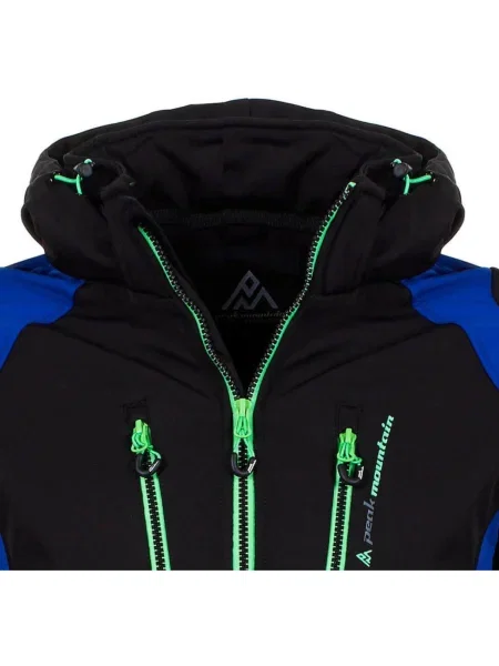 Geacă Peak Mountain softshell negru