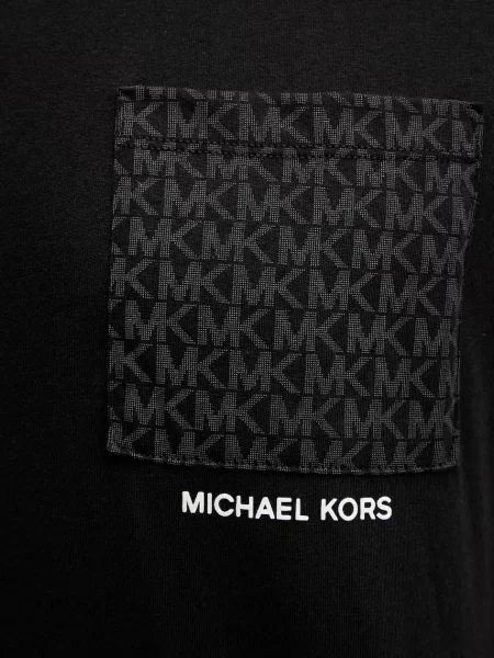 Футболка Michael Kors однотонна чорний