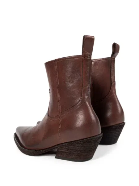 Cizme scurte Ann Demeulemeester maro