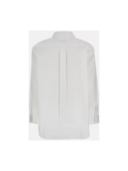 Długa koszula Polo Ralph Lauren z długim rękawem biała