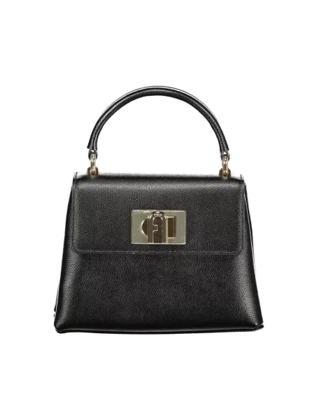 Torebka crossbody Furla skórzana czarna