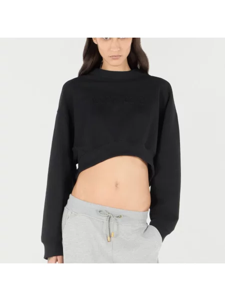 Bluza Roberto Cavalli z logo czarna