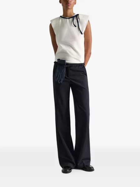 Top Dorothee Schumacher cu funde alb