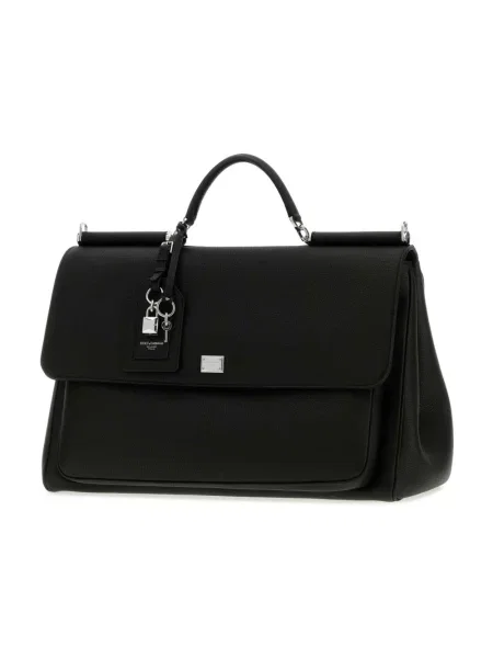 Torba Dolce And Gabbana skórzana czarna