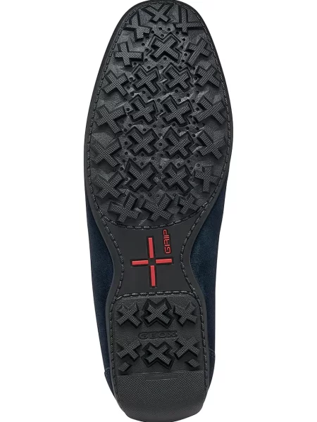 Замшеві мокасини Geox U KOSMOPOLIS + GRIP