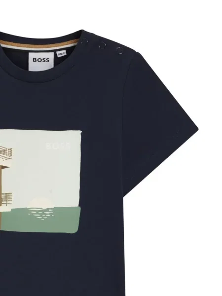 Dětské tričko Bosswear modré