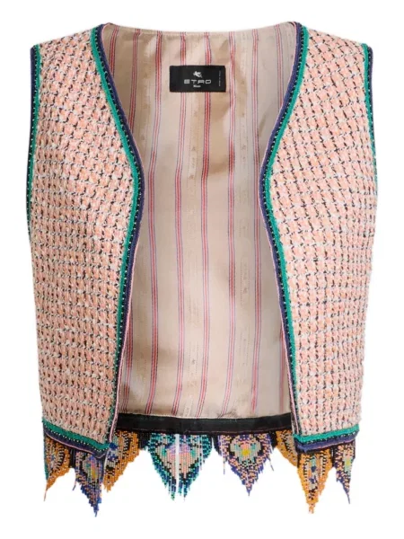 Vestă Etro din tweed