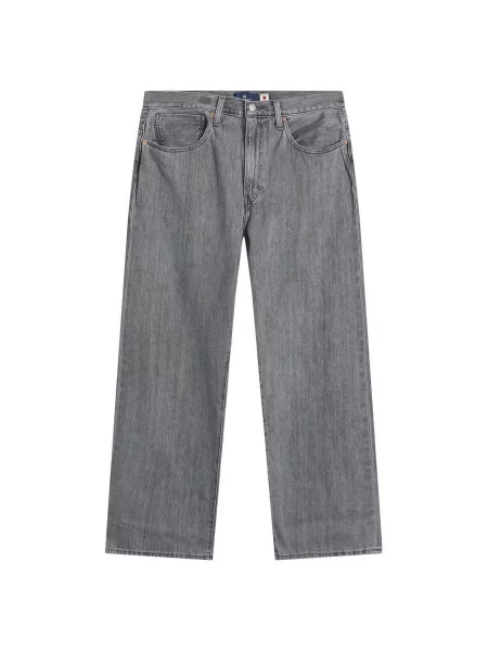 Szerokie jeansy Levi's z kamieniami niebieskie