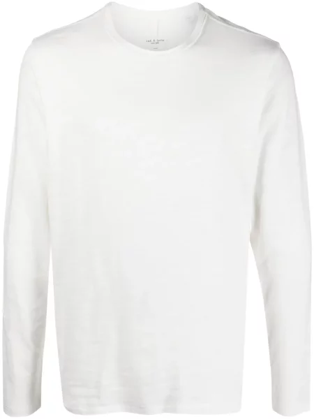 Tricou Rag & Bone lung alb
