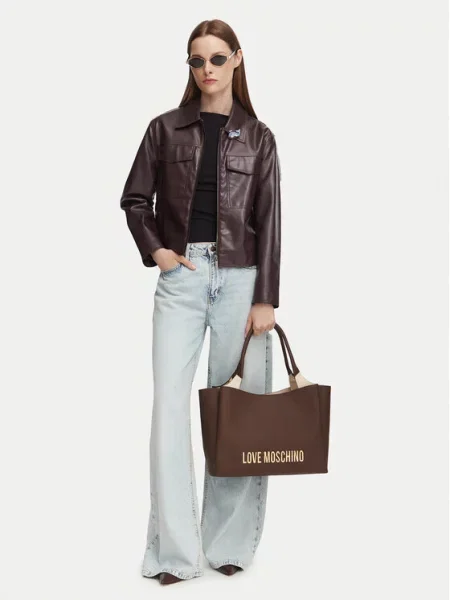 Torbica LOVE MOSCHINO smeđa