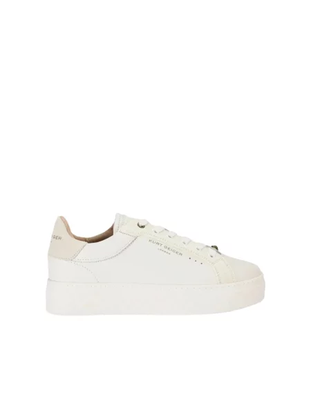 Sneakersy Kurt Geiger skórzane beżowe