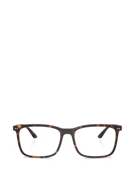 Ochelari de soare pătrați Giorgio Armani maro