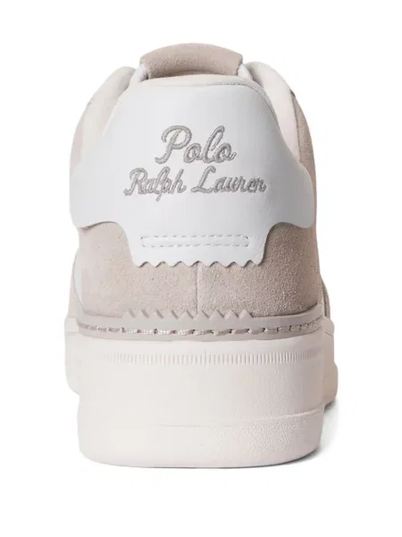 Ριγέ δερμάτινος κάλτσες Polo Ralph Lauren με κορδόνι μαύρο