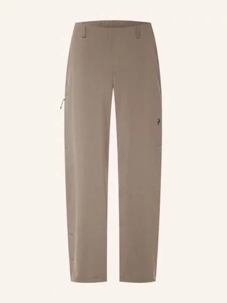 Peak Performance Outdoorové Kalhoty Backer Grid Regular Fit hnědá