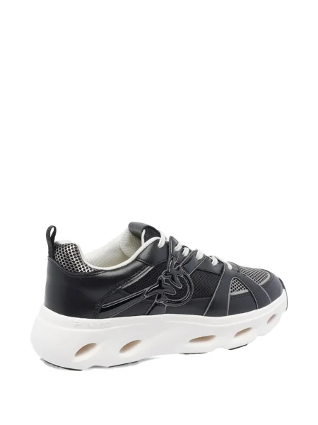 Sneakerși Pinko plasă negru