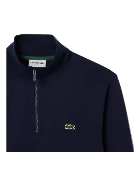 Bluza polarowa Lacoste niebieska