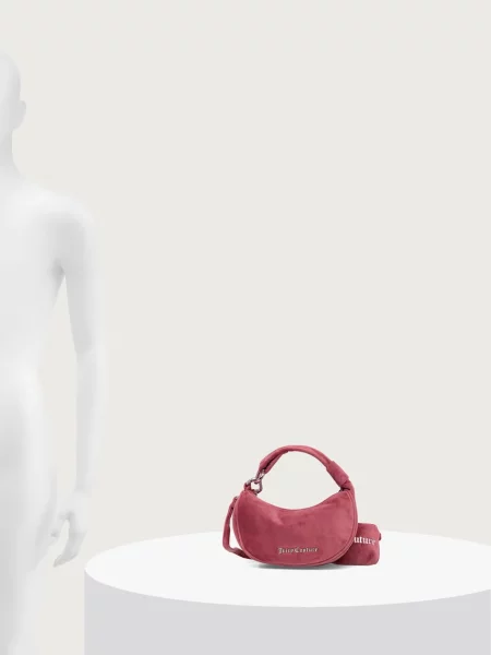 Juicy Couture сумочка hobo велюрова Blossom