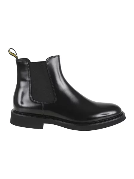 Buty do kostki Doucal's skórzane czarne