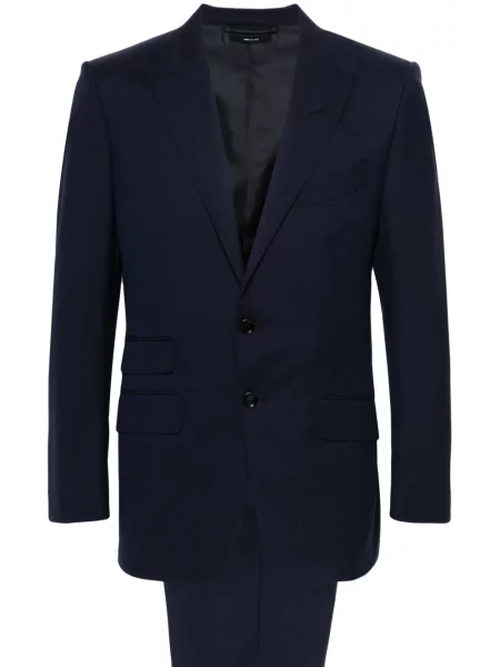 Costum Tom Ford de lână albastru